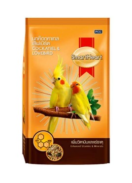 Smartheart Bird Food Cockatiel Lovebird 1kg